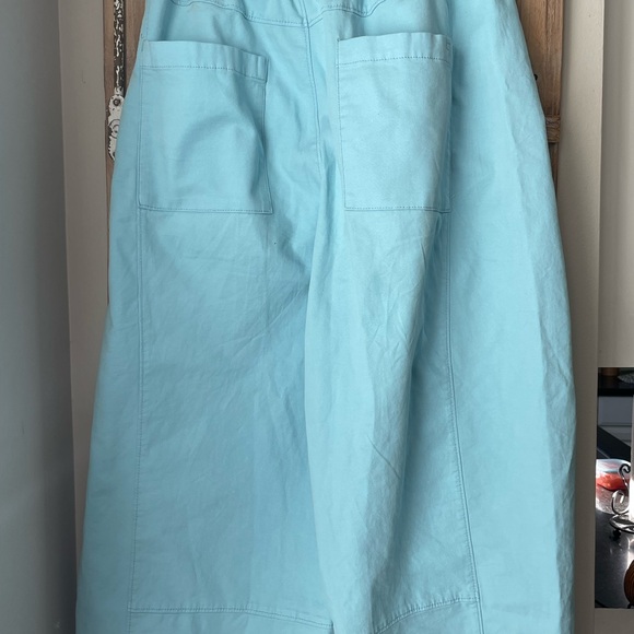 ANTHROPOLOGIE pants . Robin egg blue . Size medium. NWT - Picture 5 of 7